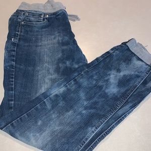 Full length, multi shade, Justice jeans